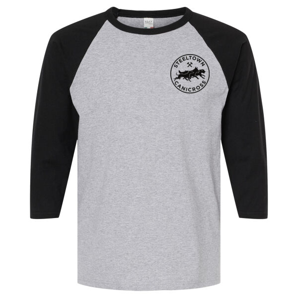 Raglan Three-Quarter Sleeve Baseball Long Sleeve Thumbnail